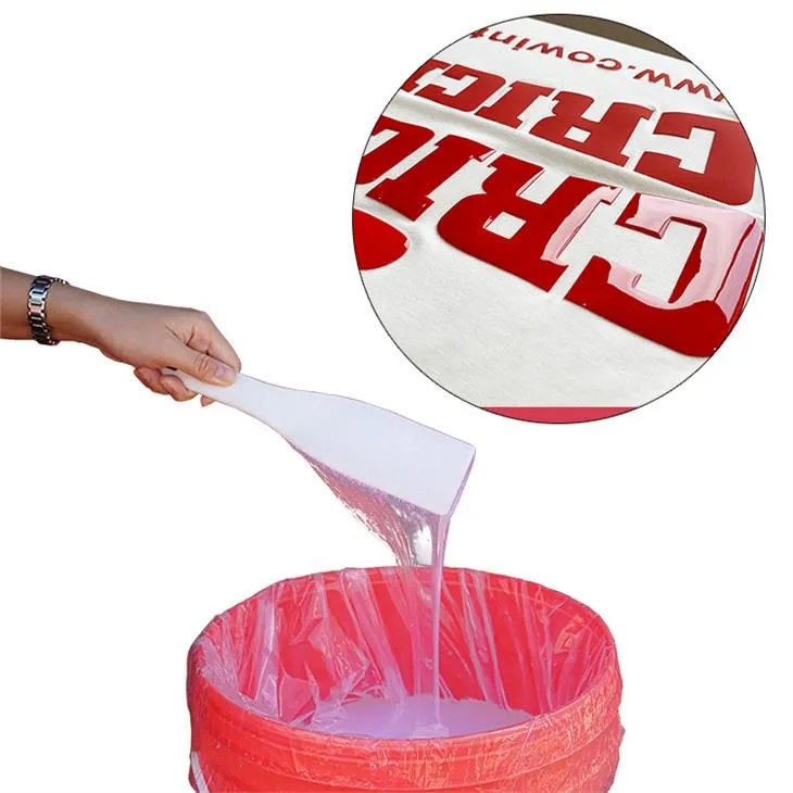 Silikona drukas tinte